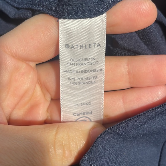 Athleta Chelsea Utility Jogger in Navy SZ 0 Petite EUC - Picture 8 of 9